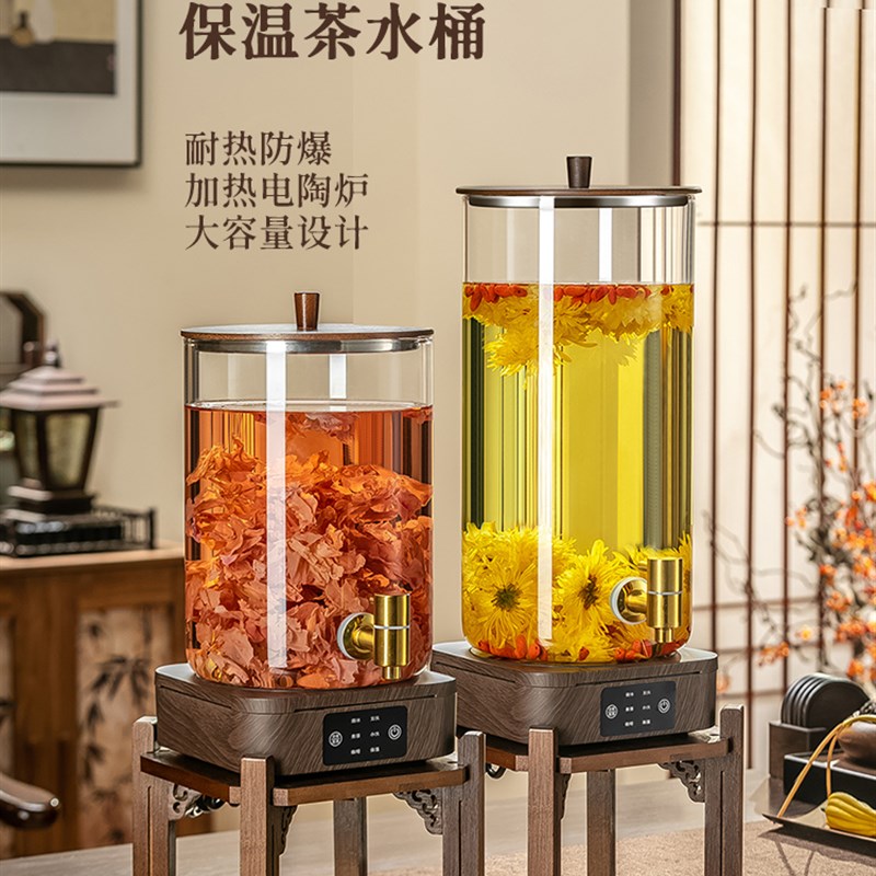 电陶炉加热玻璃冷水壶耐热加厚煮茶壶茶具养生R泡茶水果花茶壶套