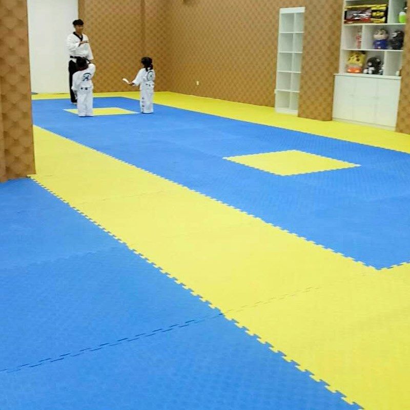 环保eva泡沫地垫100x100跆拳道舞蹈幼儿园1米x1米拼接Z加大号一米