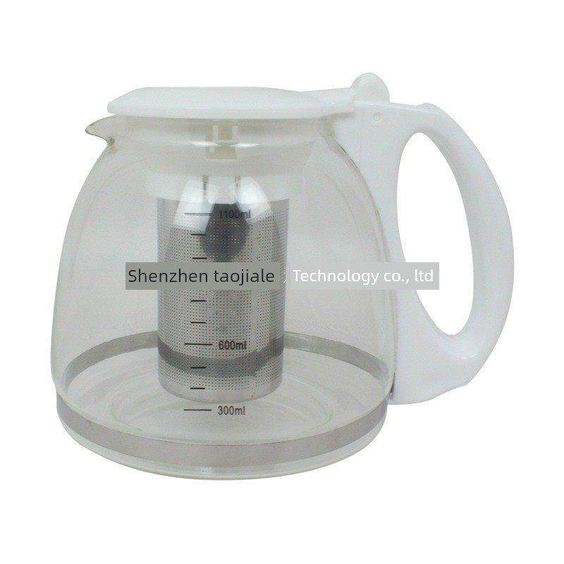 正品陶佳乐玻璃冲茶壶电热水壶配件高鹏硅随手泡茶具飘逸杯 包邮