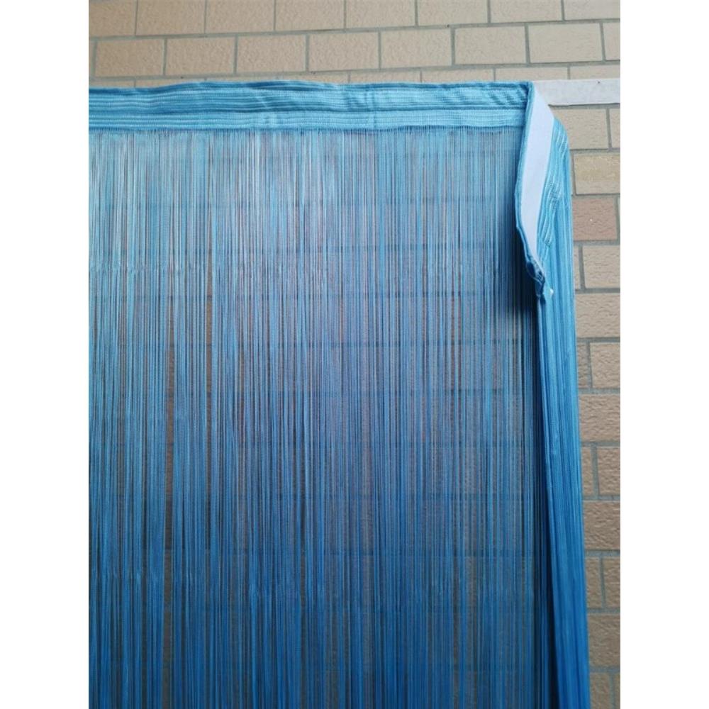 魔术贴加密高2.4米线帘自粘流苏门帘 客厅卧室玄关装饰隔断帘窗帘