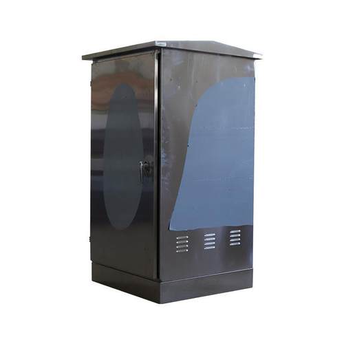 30不锈钢配电箱交换络网机柜户4外落地监控箱强电控制配6U9U600X6