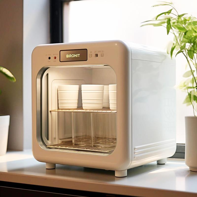 玻璃杯一体迷你家用杯具会议室奶瓶茶具机二星级消毒柜柜烘干酒杯