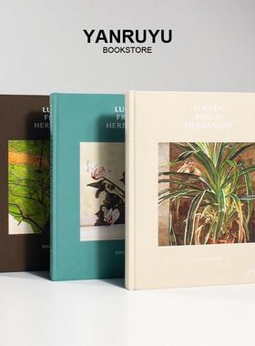卢西安弗洛伊德绿植物标本艺术画 画册花园艺英文摆件真书家居装