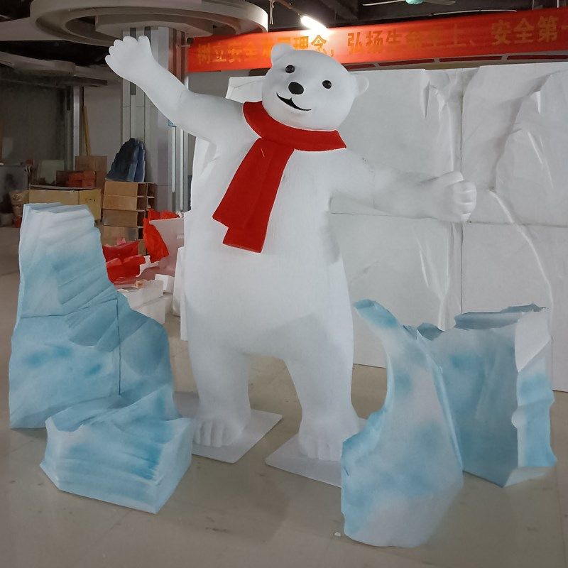 大型玻璃钢美陈浮雕泡沫雕塑雕刻定制人像设计仿景观户外雕塑摆件