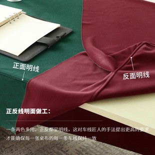 会议台呢桌套定制长方形纯色台布签到桌布展会办公室学生桌套罩