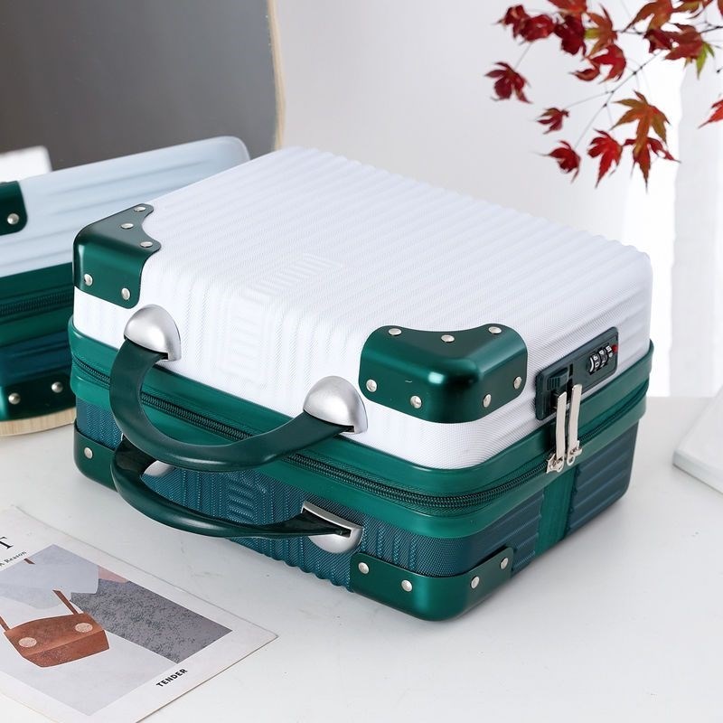 小孩子童可爱手提箱收纳箱小型小型行李箱手提轻便旅行箱子皮箱包