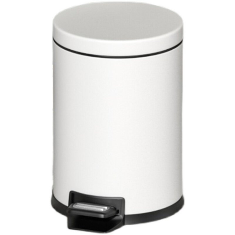 垃圾桶圆形脚踏式家用客厅现代简约风双层脚踩带盖子小号卧室化妆