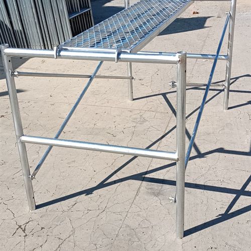 架子移动脚手架镀锌活动架门型架梯形架四杠架子