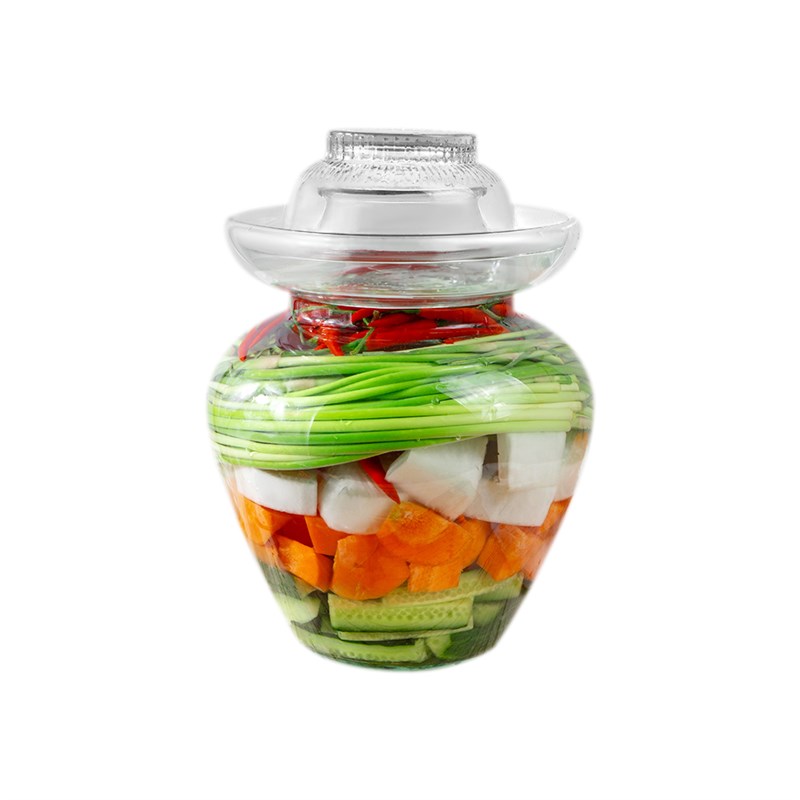 泡菜坛子家用玻璃瓶密封罐腌制储物罐储存咸菜瓶子腌菜罐子菜坛子
