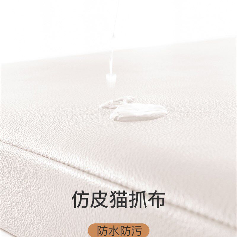 入户玄关仿皮防水换鞋凳坐垫穿鞋垫子卡座软包定制飘窗海绵椅子垫
