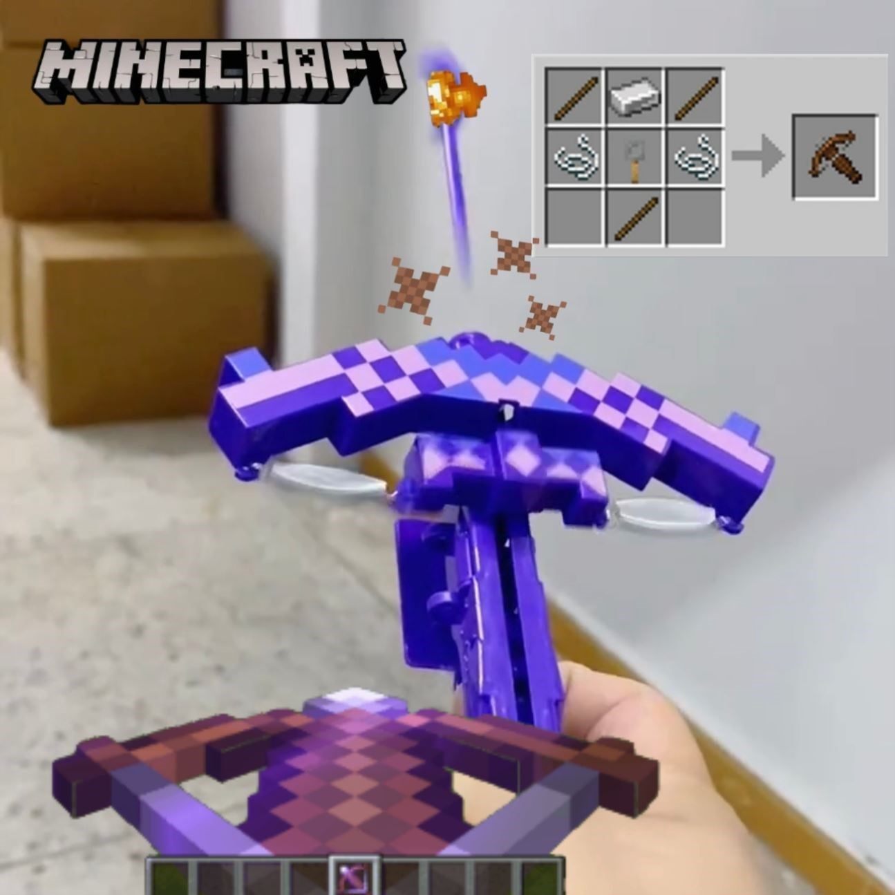 我的世界弩玩具弓弩周边软弹发射器弓箭Minecraft儿童迷你小礼物,玩具/童车/益智/积木/模型,弹弓/飞镖/射击/射箭类,淘宝优惠券,粉丝福利购,淘宝优惠卷