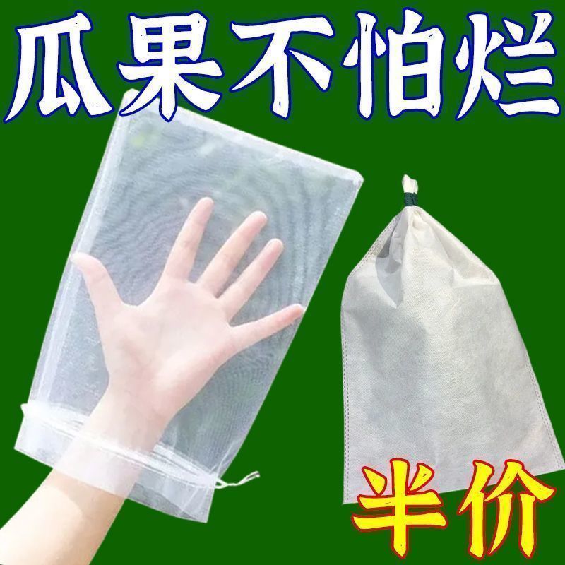 无纺布水果套袋通用葡萄袋瓜果防鸟防虫透气防水网袋保护文创