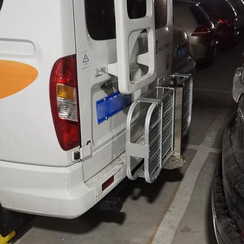 汽车车尾筐拖车行李框越野车载托车篮折叠货架后挂式方口拖车框架