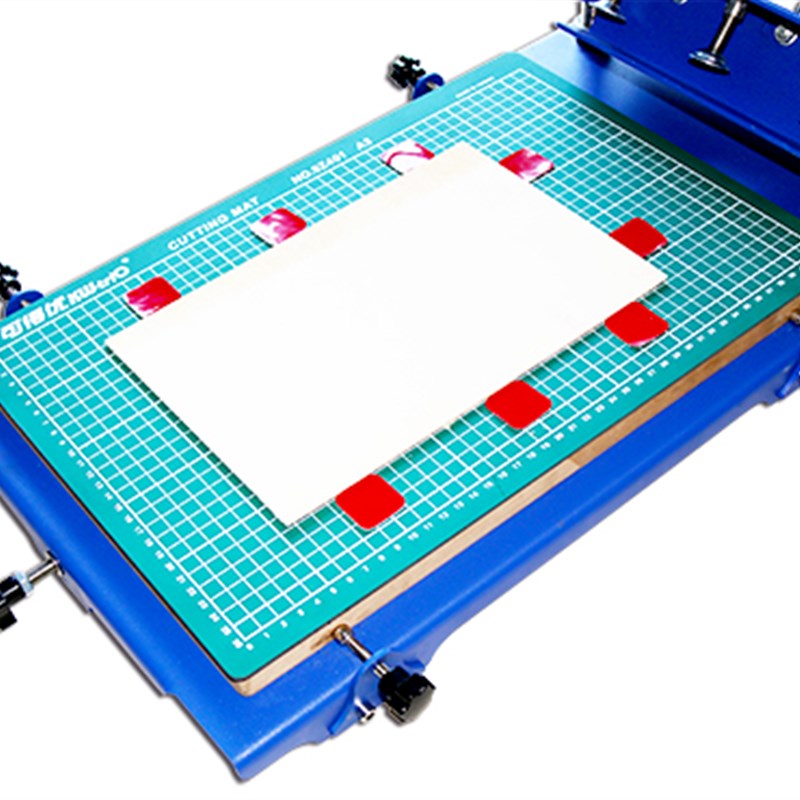 烟台天久006566  E225型桌面固定式三向微调丝印机