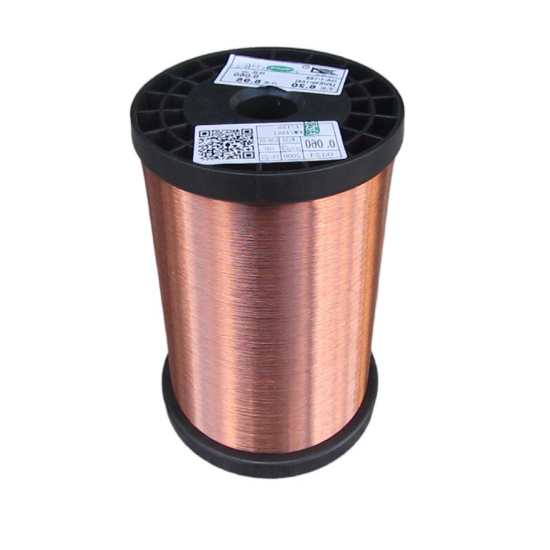 纯铜直焊型漆包线QA-1/155(2UEW-FD)聚氨酯铜线0.04-1.6 mm1公斤