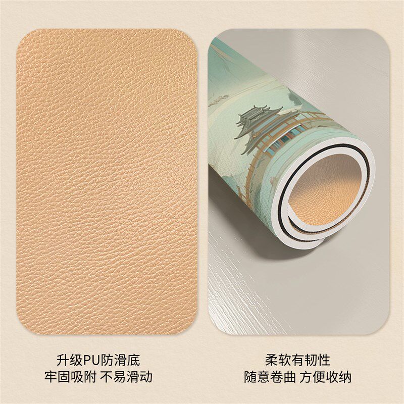 中式桌旗茶席茶垫茶桌垫布吸水茶台防水茶几桌布中间长条茶旗