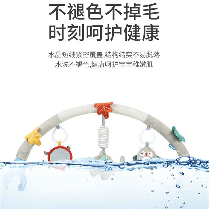 新生婴儿玩具床铃床挂悬挂式0-1岁安抚宝宝益智推车夹挂件风铃0-1