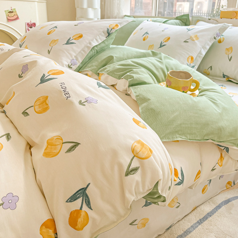 全棉被套单件斜纹纯棉被套150x200单人学生宿舍加大200x230cm冬季,床上用品,被套,淘宝优惠券,粉丝福利购,淘宝优惠卷