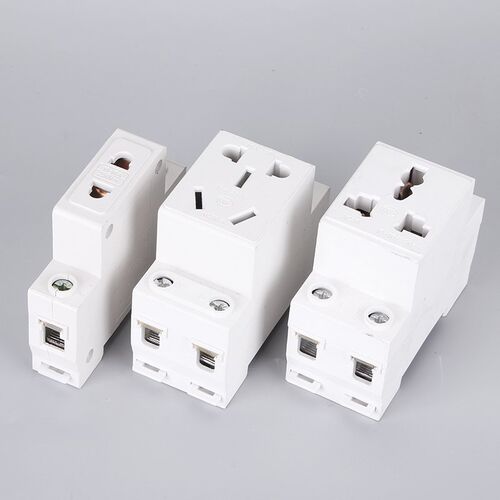 AC30模数化插座五孔二插三插四孔16A配电箱10A25导轨式工业用插头