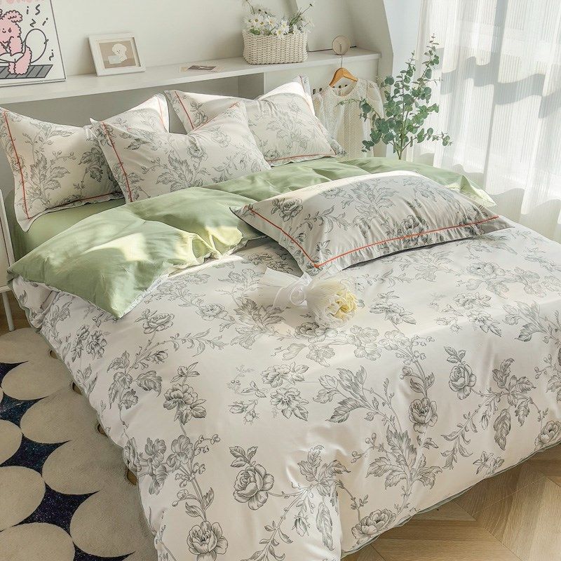 100全棉单件被套斜纹纯棉单人双人小清新印花被罩床上用品可定做,床上用品,被套,淘宝优惠券,粉丝福利购,淘宝优惠卷