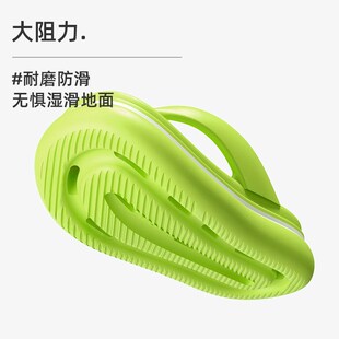 人字拖女夏季外穿夹脚拖鞋防滑浴室厚底度假海边夹板情侣游泳男士