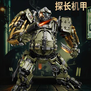 K盒子2025新款巨型大号探长机甲模型拼装高难度玩具男孩礼物摆件