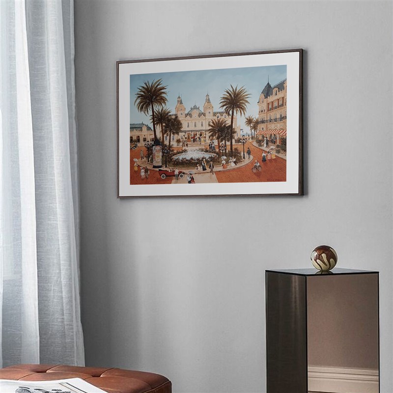 城市建筑景观装饰画北欧卧室床头画儿童房餐厅圣诞节挂画图片