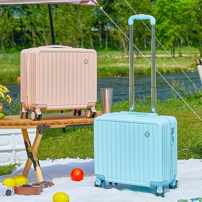 行李箱20寸新款高颜值拉杆旅行箱18寸小型轻便可登机箱子密码皮箱