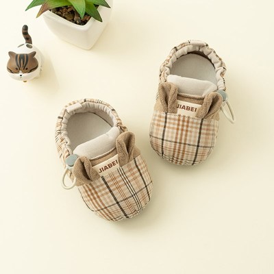 春秋初生婴儿鞋袜0到3到6到12个月步前鞋新生儿小宝宝男学步鞋子
