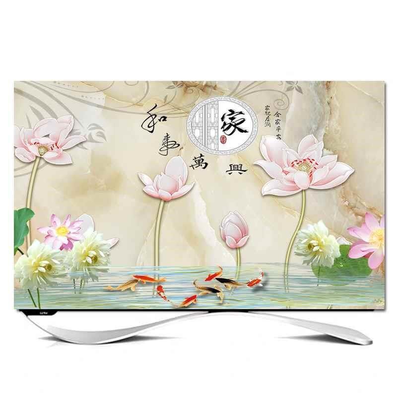 55寸液晶电视机罩50 60 65 75防尘罩新品Q曲面U台挂式电视机新品