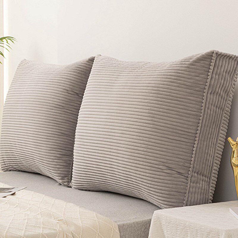 简约立体沙发靠枕软包护腰双人床上靠垫榻榻米无床头靠背垫可拆洗