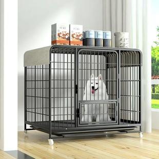 狗笼子小型犬泰迪猫笼带厕所分离中型犬柯基室内家用大型宠物别墅
