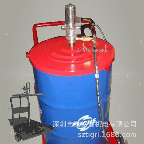 气大动黄枪移TGR530S动式注脂泵油桶D用TGRJ高压润滑脂油加注机TG