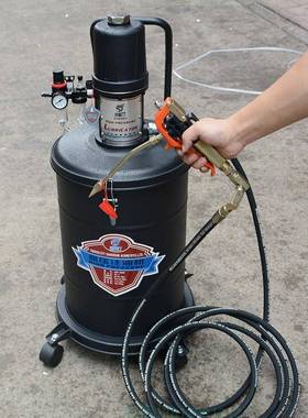 凯斯汀KT600高粘度油泵压气动黄油机锂基脂黄油枪大桶注油器