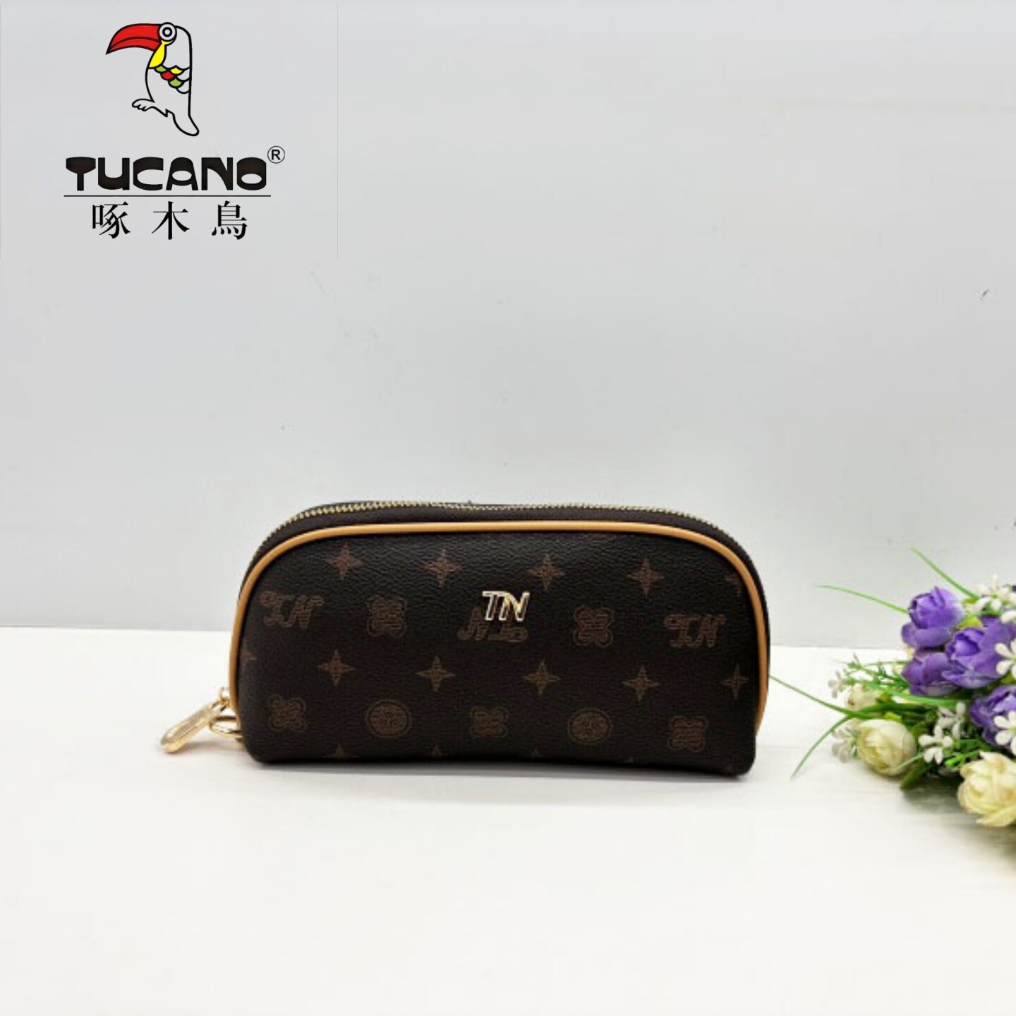 TUCANO/啄木鸟商场同款女包2026新款轻奢印花手拿包长钱包TBK1561
