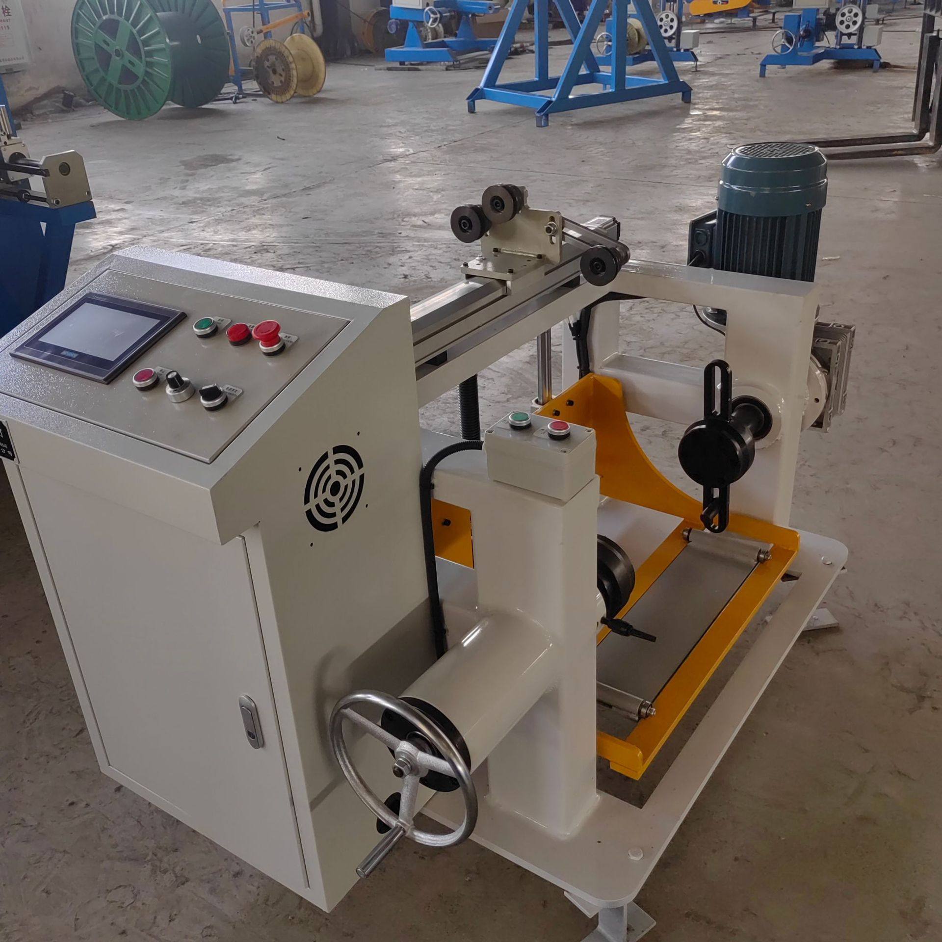630-1250伺服收线机PLC自动排线倒盘绕线机挤出机配套收卷线圈,机械设备,其他机械设备,淘宝优惠券,粉丝福利购,淘宝优惠卷