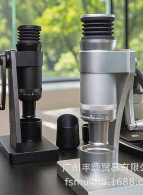 鬼刃磨盘手摇咖啡磨豆机63mm大锥刀意式手冲全能咖啡豆研磨机手动
