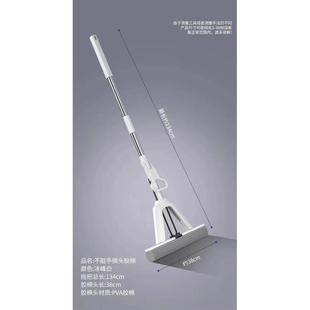 吸水海绵免手洗一拖懒人家用胶棉式 宽太2023新款 拖拖把头地拖布净