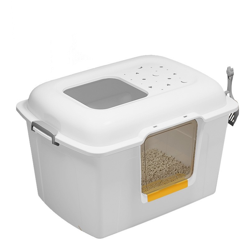 巨型猫砂盆超大号猫厕所全封闭半封闭防外溅开放式缅因布偶猫用品