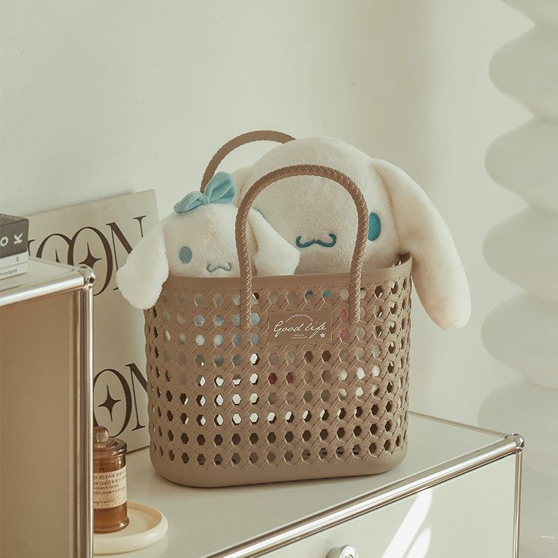 藤编收纳筐编织篮蔬菜手提篮宿舍洗澡提篮浴筐果零食化妆品收纳篮,收纳整理,其他收纳篮,淘宝优惠券,粉丝福利购,淘宝优惠卷