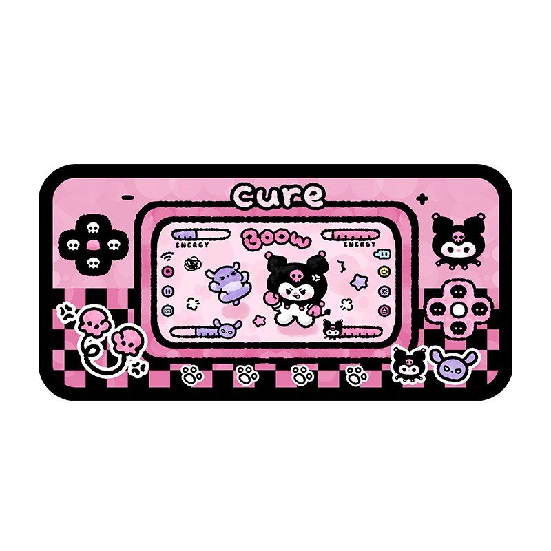 游戏机小狗超大号鼠标垫办公室电脑电竞键盘垫创意桌垫宿舍可爱