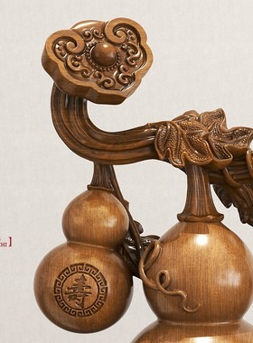 五福临门招财葫芦摆件新中式客厅酒柜电视柜装饰品搬新房乔迁礼品