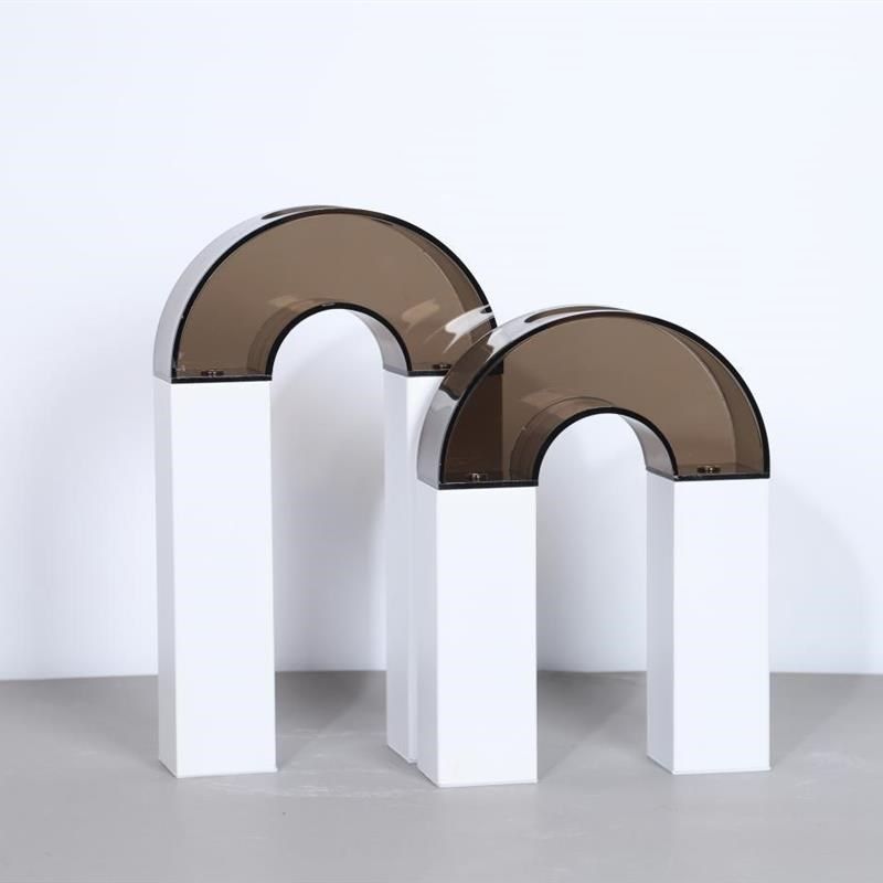 拱门北欧样板房客厅家居装创意插花电视柜茶几金属亚克力花瓶摆件,特色手工艺,其他特色工艺品,淘宝优惠券,粉丝福利购,淘宝优惠卷