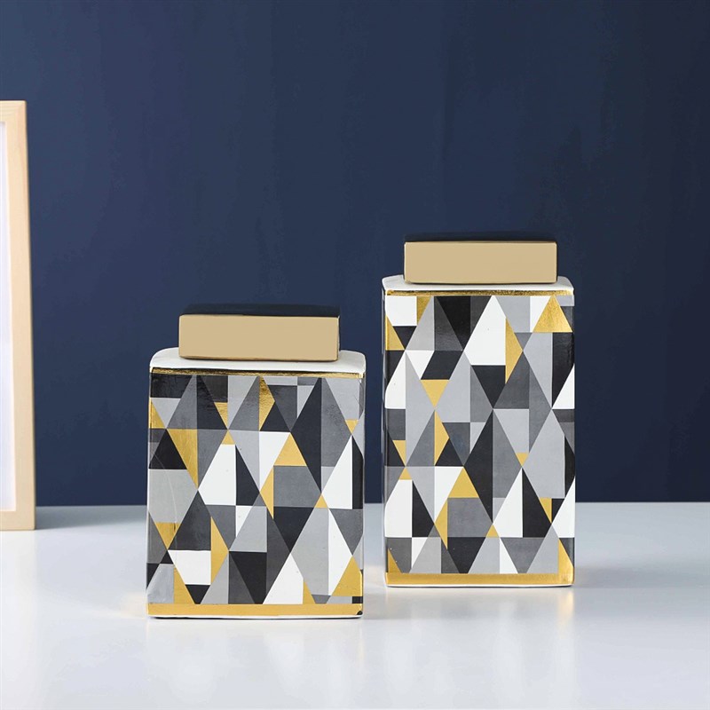 陶瓷摆饰北欧陶瓷装饰罐家居摆件软装装饰品陶瓷花瓶工艺品