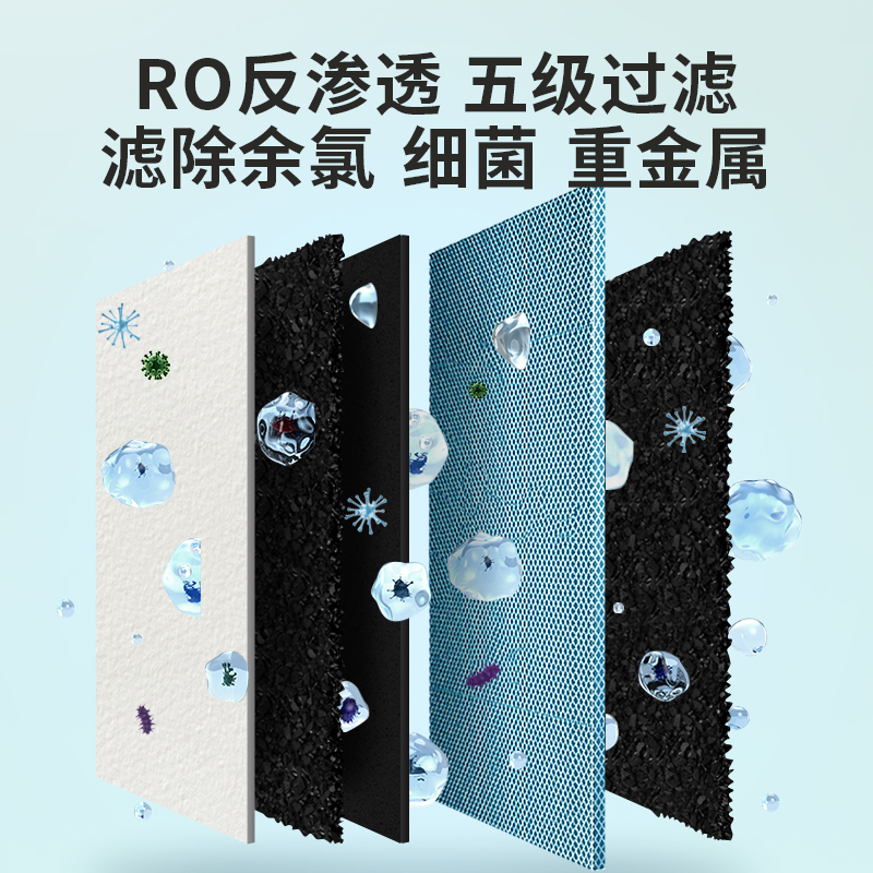 通用净水器快接滤芯套装家用五级超滤机10寸韩式一体PP棉活性炭