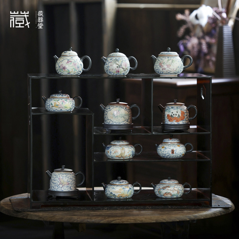 藏器堂朴云堂茶壶祥云草莓百合荔枝莲花平安喜乐小狗花朵茶壶茶具