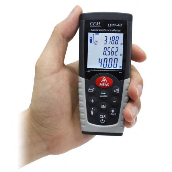 CEM华盛昌激光测距仪LDM-40/70/60H/80H/100H电子量房尺iLDM150H