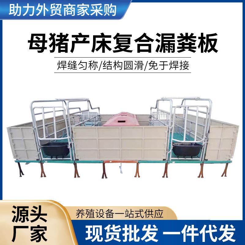 母猪产床复合漏粪板母猪分娩床2.4米母猪产仔栏