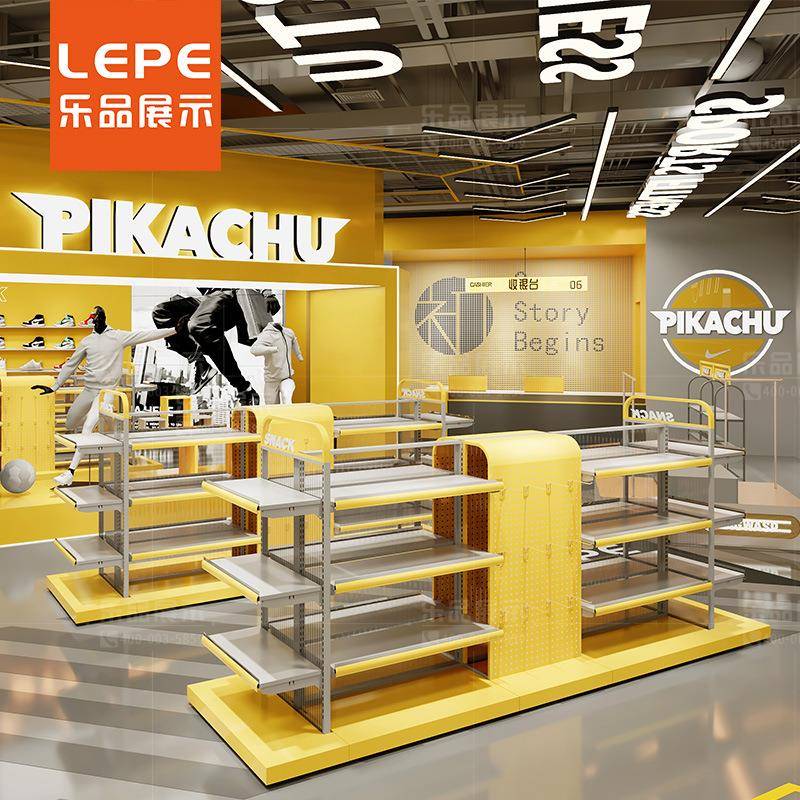 新款KKV文创店货架文具柜宠物店精品店展示架潮玩体育店展柜架子