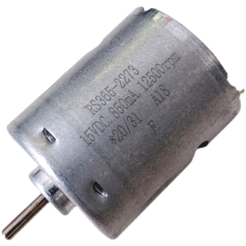 365-2273直流电机马达微型小马达前滚珠轴承碳刷12V18V高速大扭力